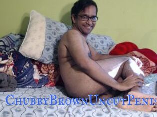 ChubbyBrownUncutPenis