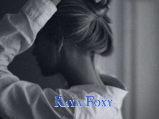 Kaya_Foxy